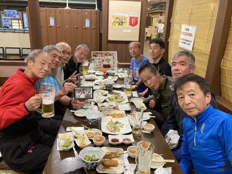 力を出し切った後のビールは最高！